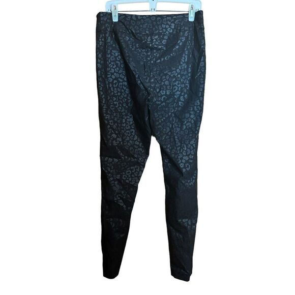 Soft Surroundings Pants Womens Large Black Animal Print Pull On Bottoms - Picture 5 of 8